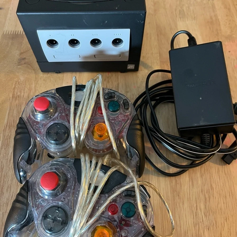 Vintage Nintendo GameCube Black Console System